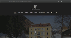 Desktop Screenshot of hotel-rader.com